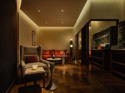  Art Deco Craftsman Bar and Game Room. Coastiera Ristorante Italiano by Objective Object Studio.