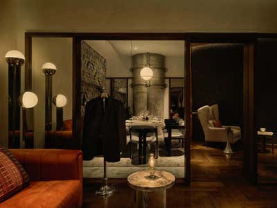  Art Deco Restaurant Bar and Game Room. Coastiera Ristorante Italiano by Objective Object Studio.