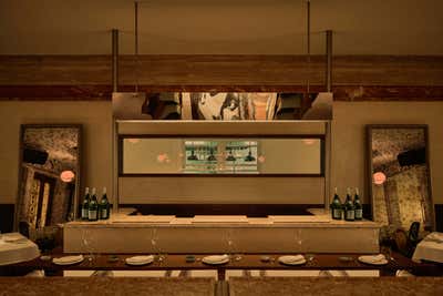  Art Deco Restaurant Pantry. Coastiera Ristorante Italiano by Objective Object Studio.
