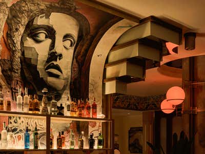  Art Deco Dining Room. Coastiera Ristorante Italiano by Objective Object Studio.