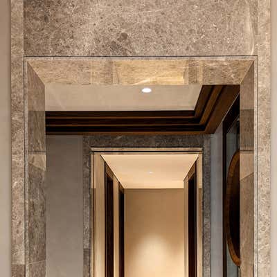  Art Deco Apartment Entry and Hall. The Batcave by Objective Object Studio.