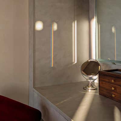  Art Deco Apartment Bedroom. The Batcave by Objective Object Studio.