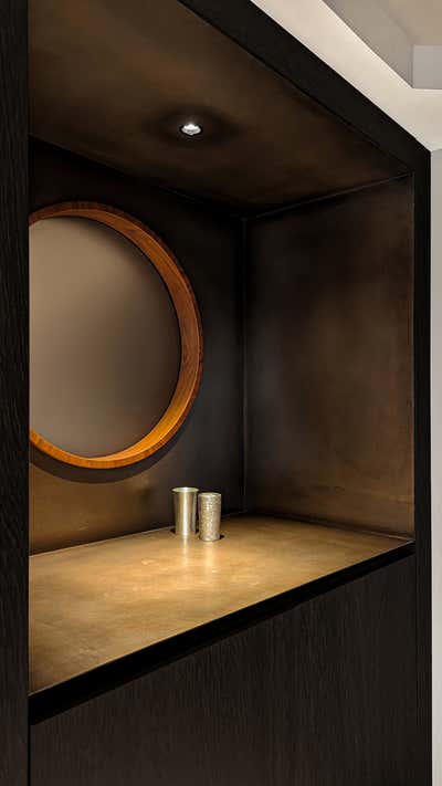  Art Deco Apartment Pantry. The Batcave by Objective Object Studio.