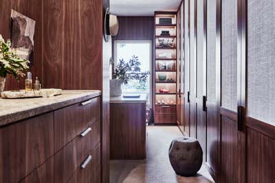  Transitional Family Home Storage Room and Closet. Madison Square by Kate Nixon.