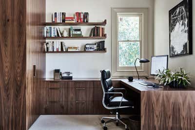  Modern Transitional Office and Study. Madison Square by Kate Nixon.
