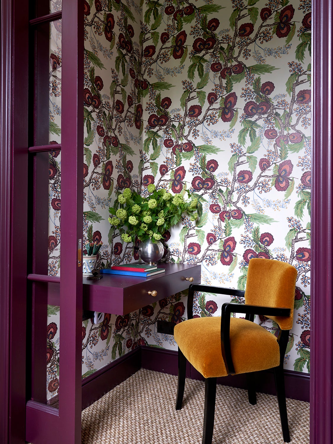 Eclectic Office and Study