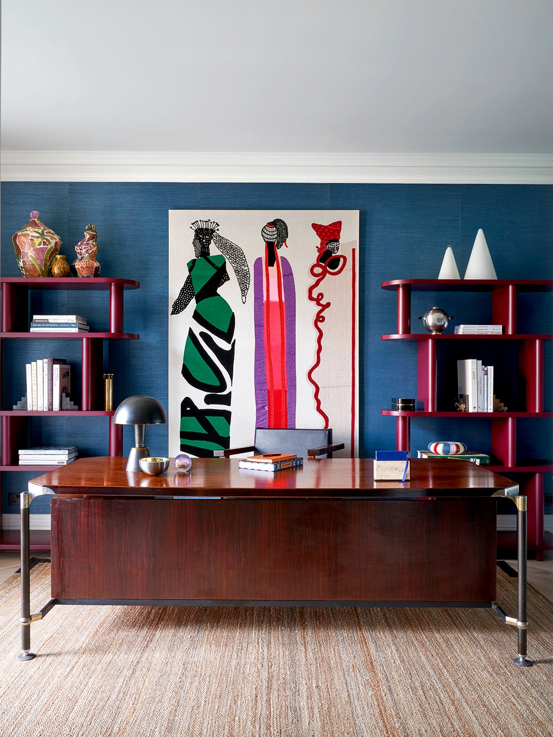 Eclectic Office and Study