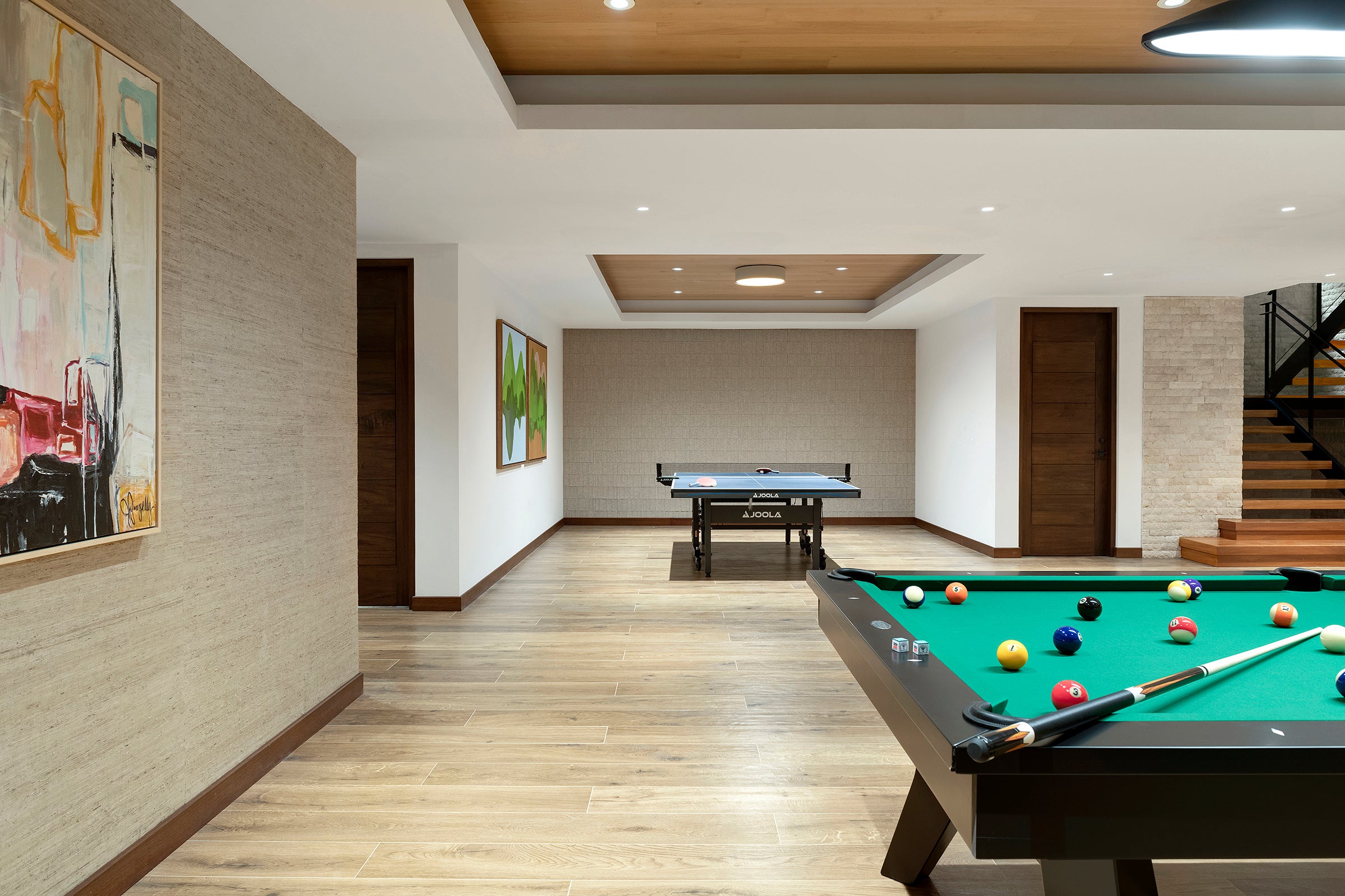 Modern Bar and Game Room
