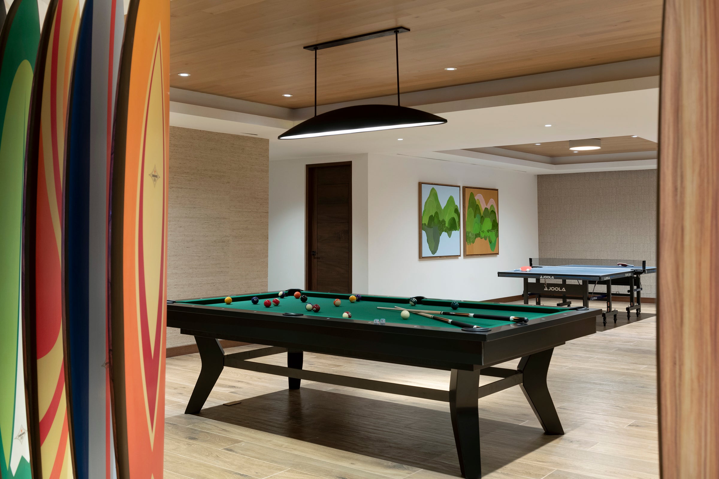 Modern Bar and Game Room