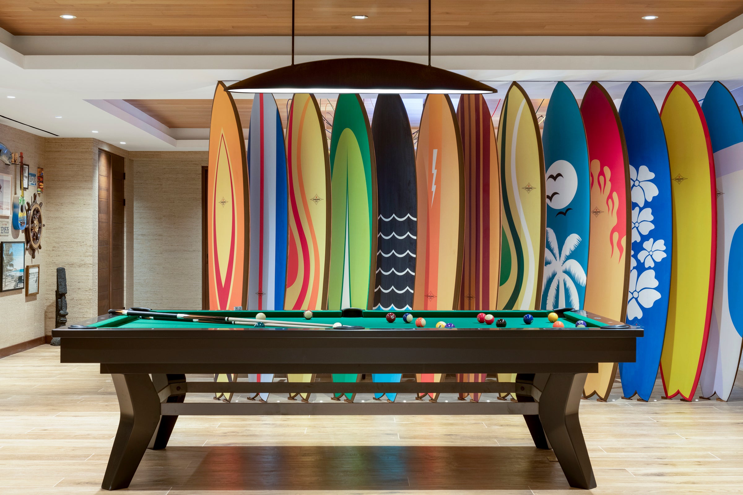 Modern Bar and Game Room