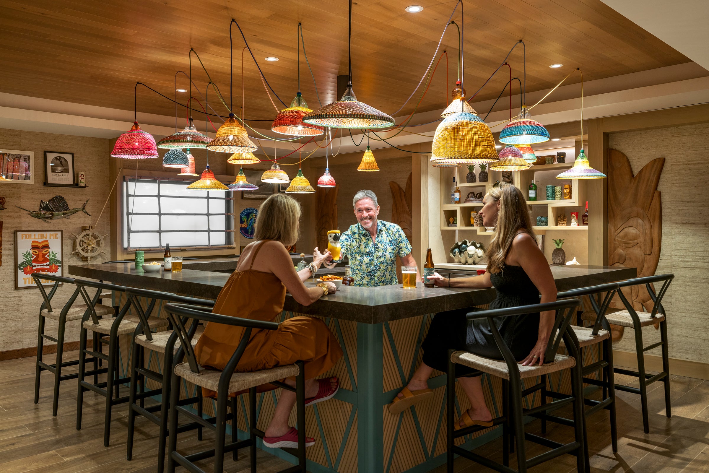 Modern Bar and Game Room