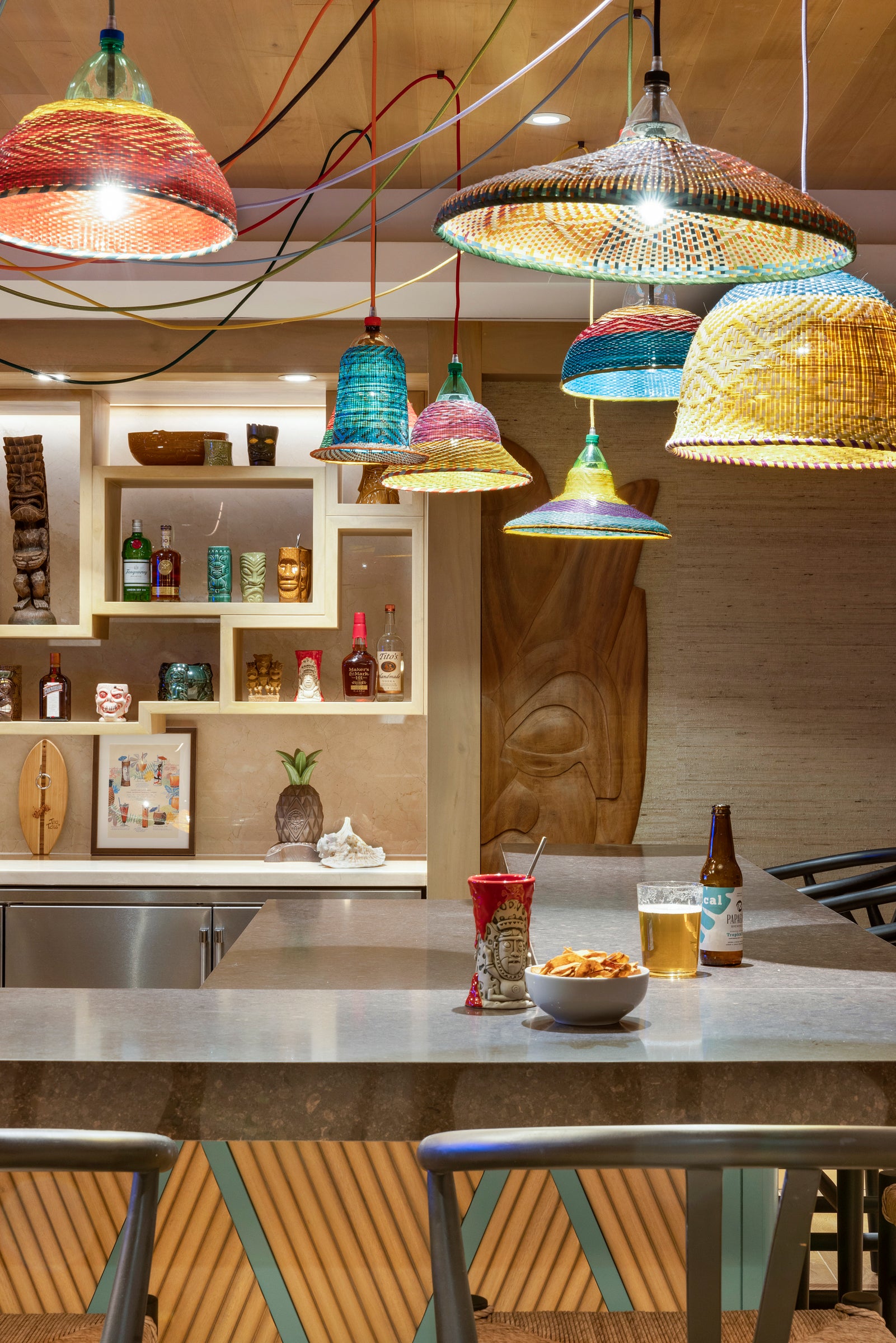 Modern Bar and Game Room