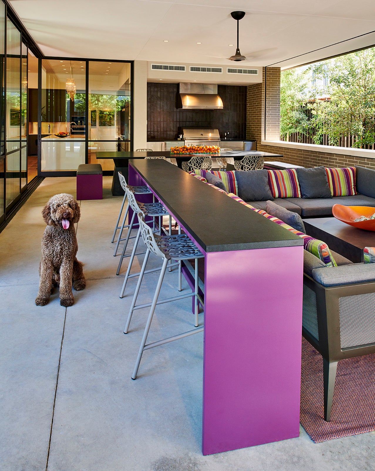 Modern Patio and Deck