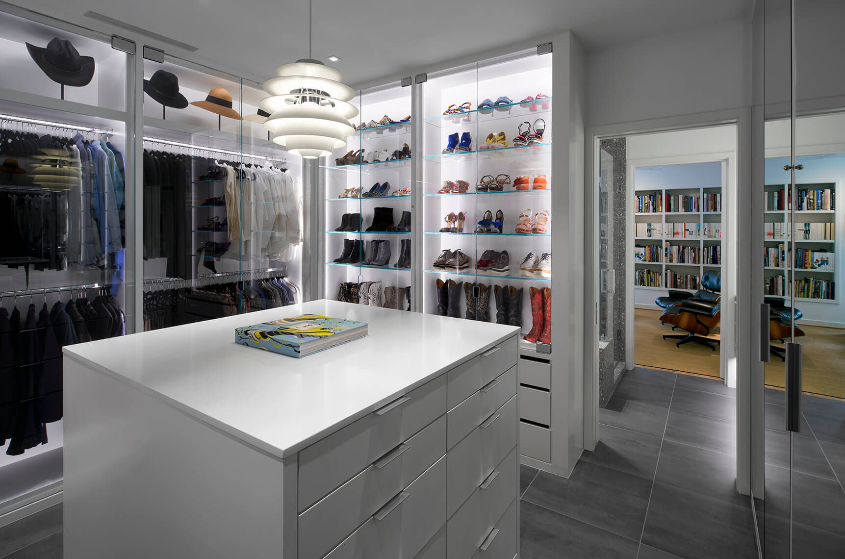 Modern Storage Room and Closet