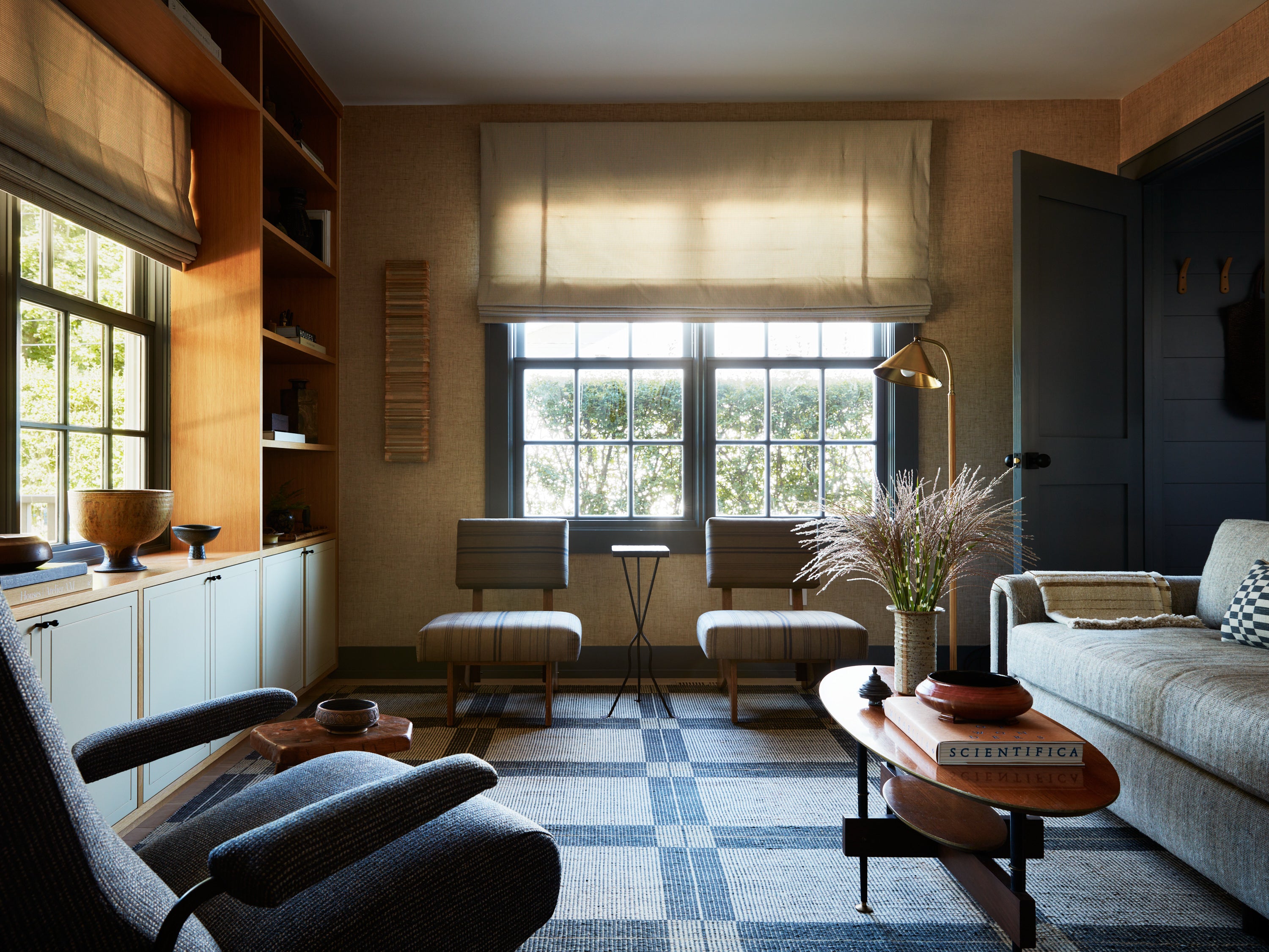 Beach Style Office and Study