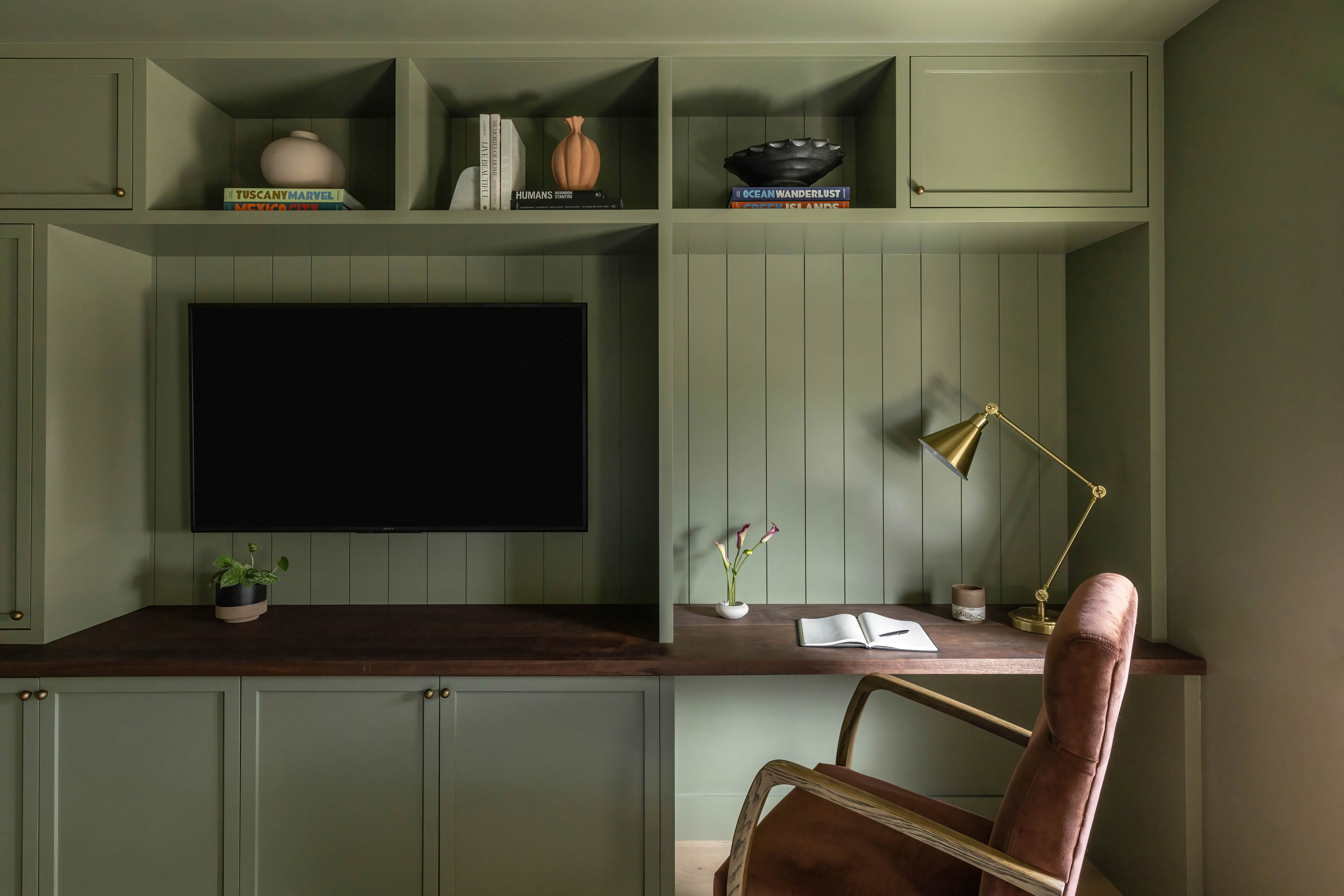 Mid-Century Modern Office and Study