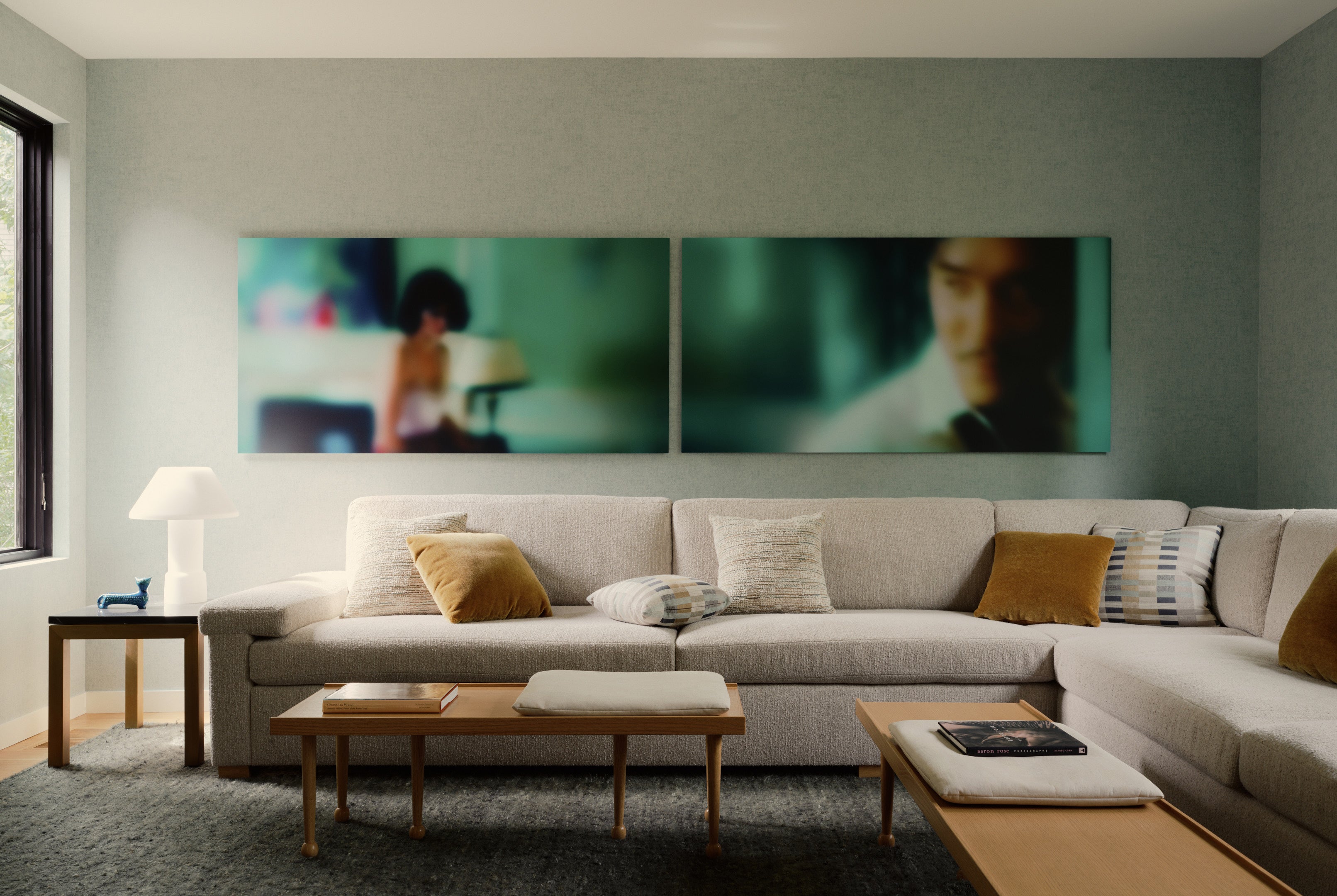 Beach Style Living Room