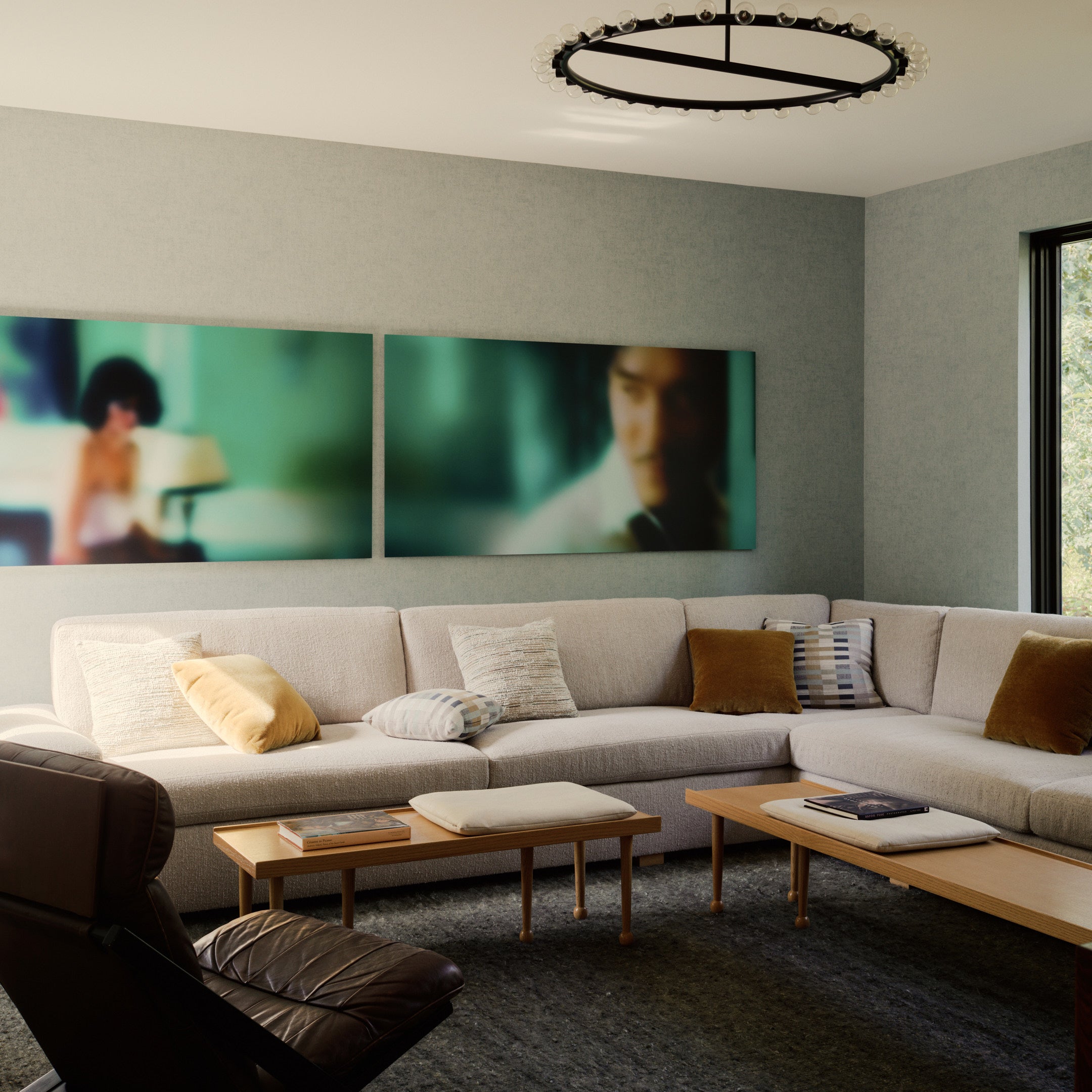 Beach Style Living Room