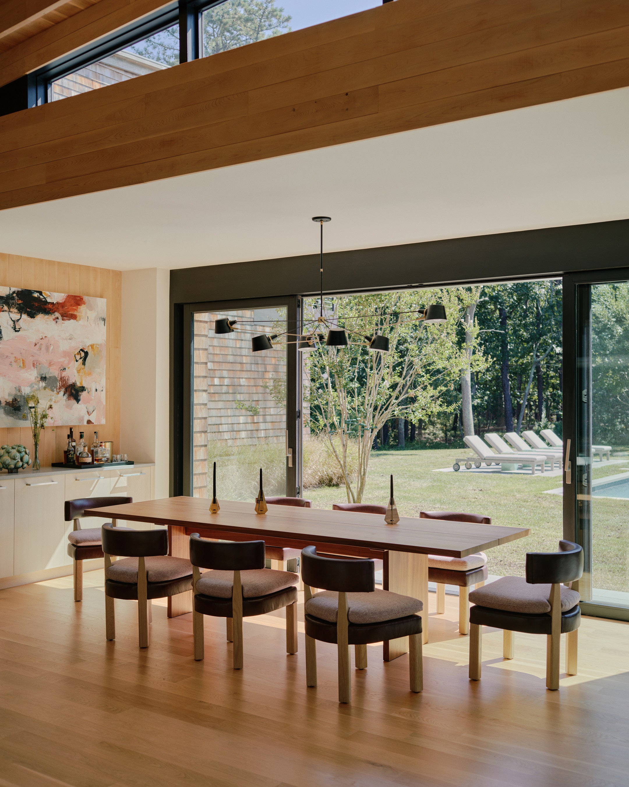 Beach Style Dining Room