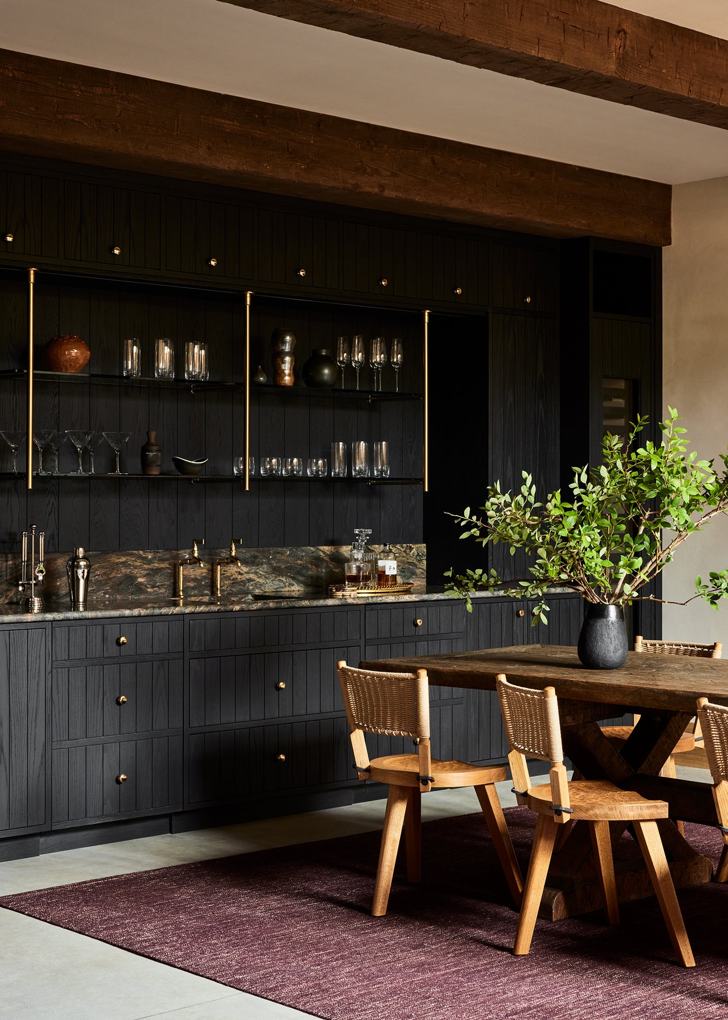 Contemporary Bar and Game Room