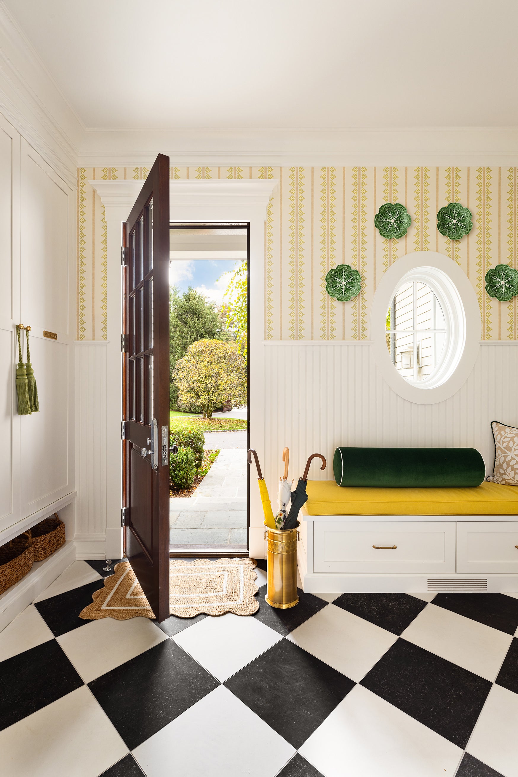 Traditional Entry and Hall