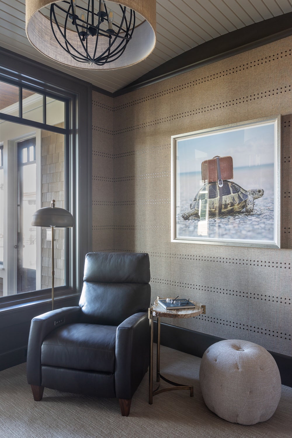 Beach Style Office and Study