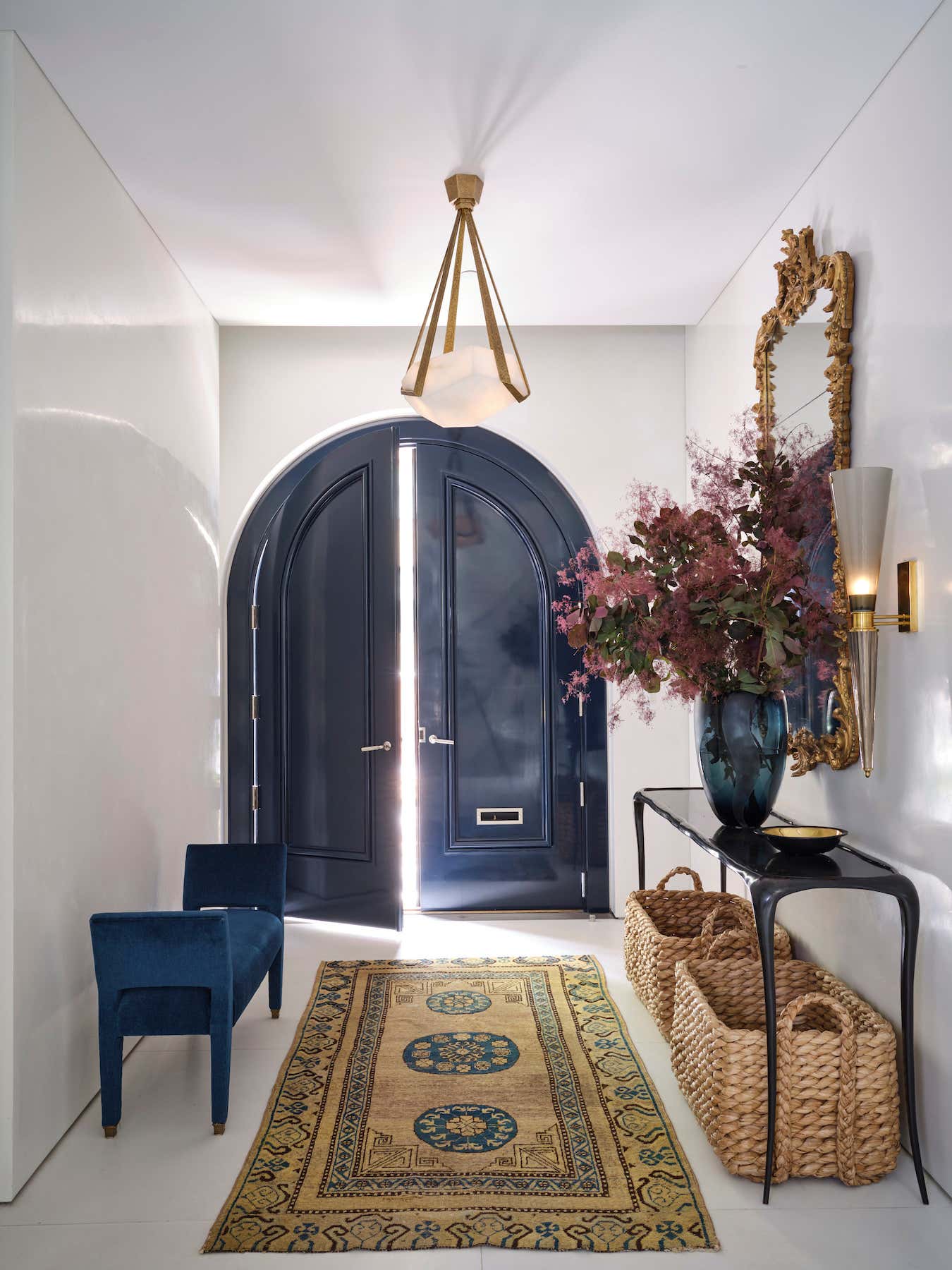 Entry and Hall by Carrier and Company Interiors | 1stDibs