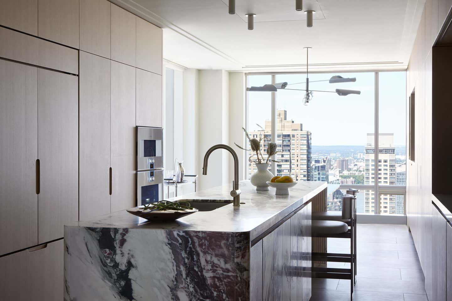 Illustration of Woodland Side Penthouse Apartment Interior Design