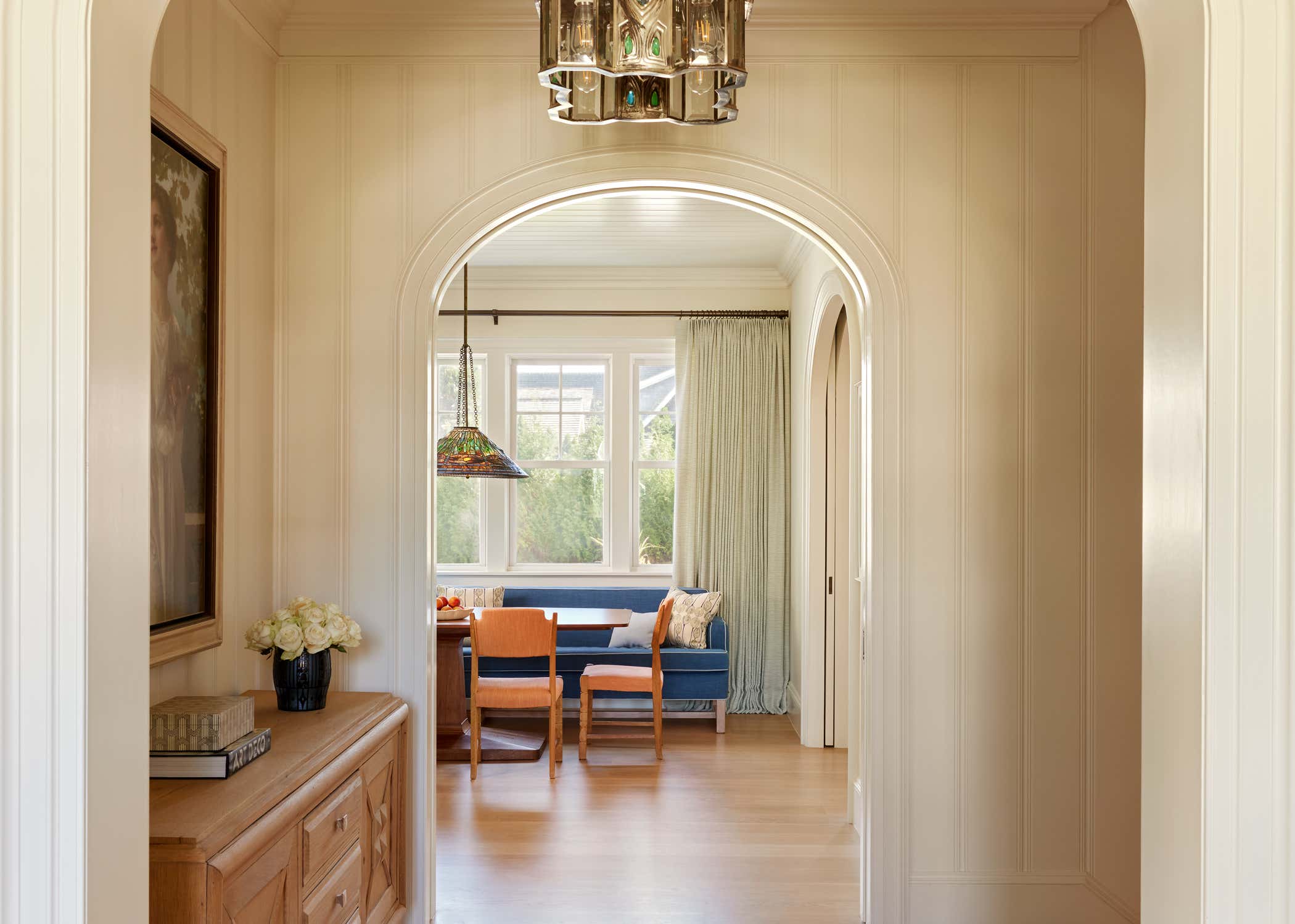 Entry and Hall by Christopher Burns Interiors | 1stDibs