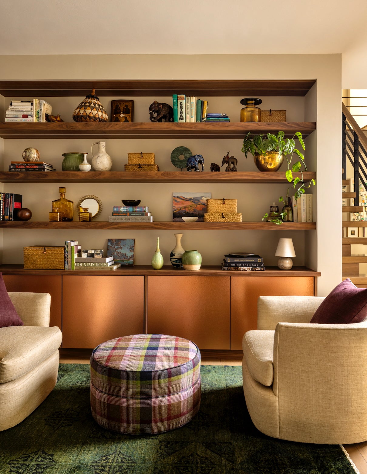 Eclectic Office and Study