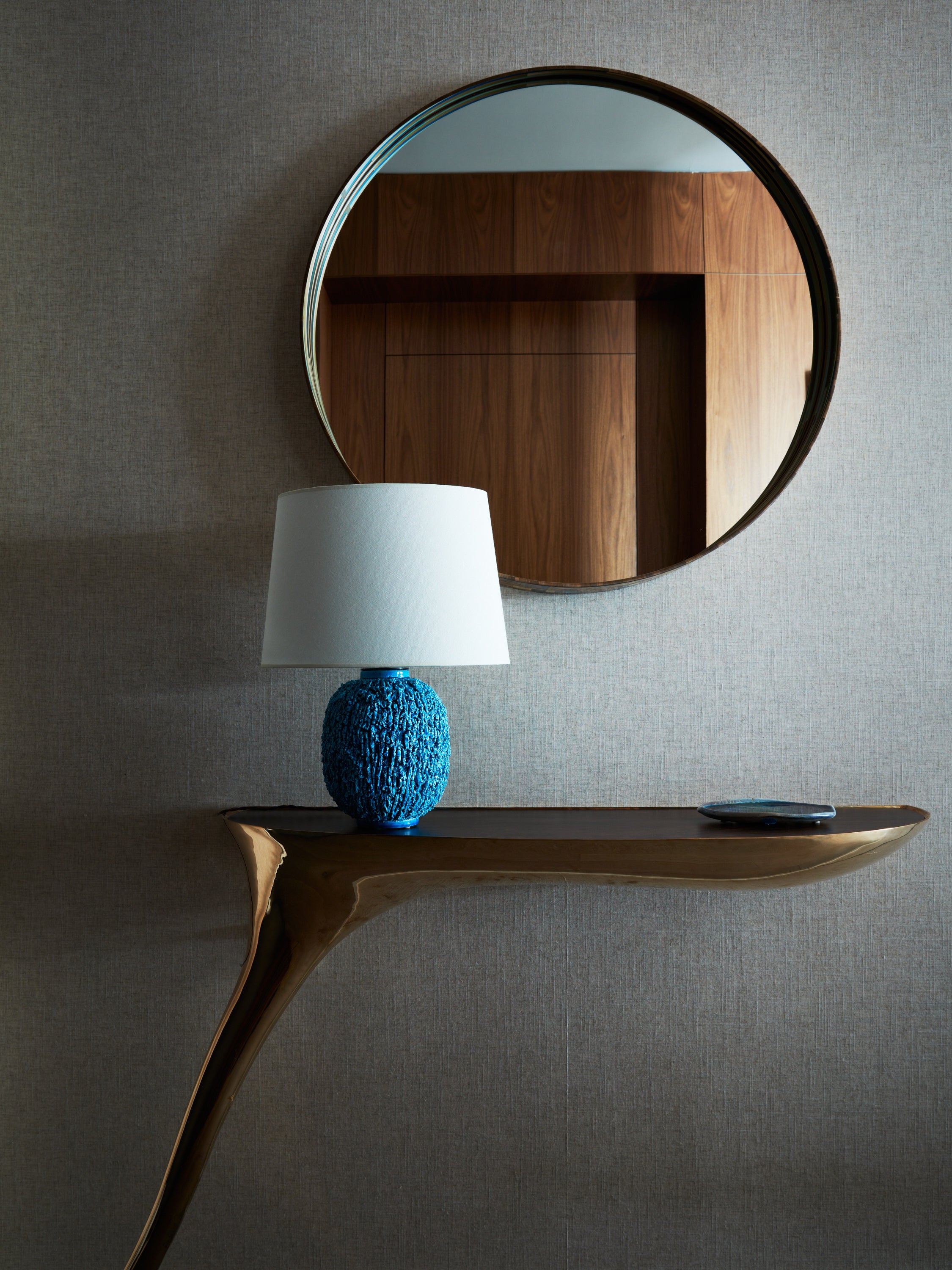 Mid-Century Modern Entry and Hall