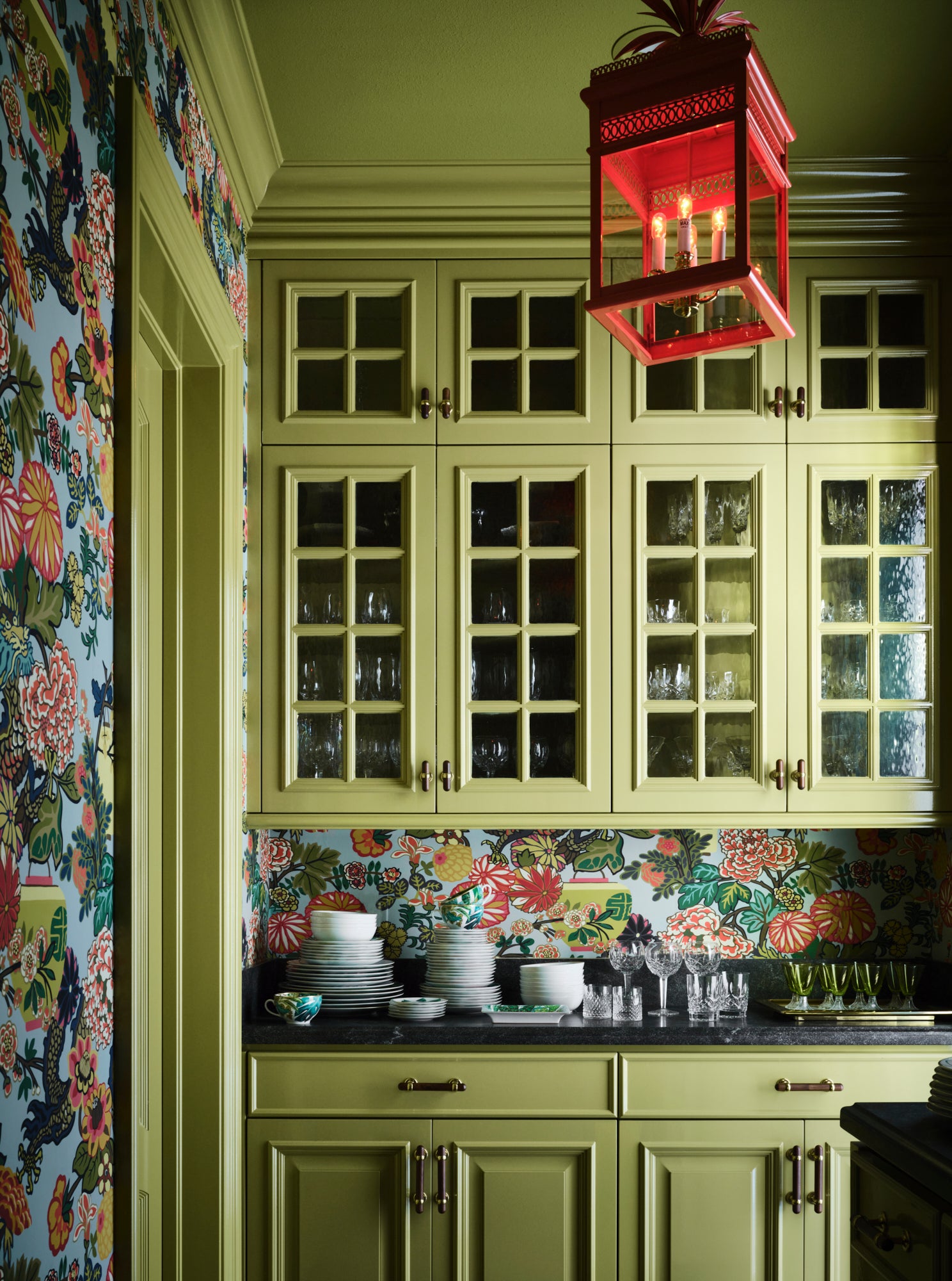 Hollywood Regency Pantry