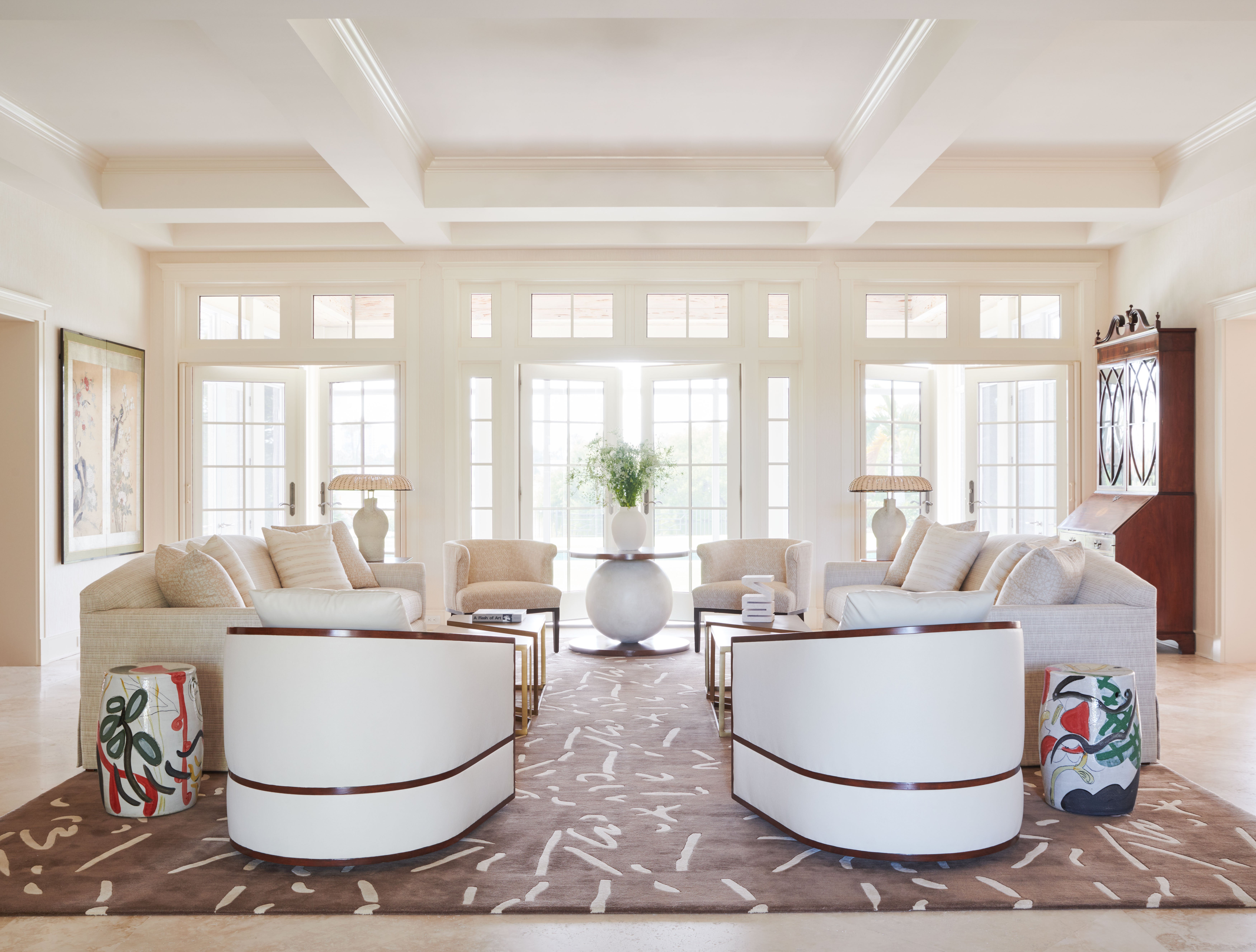 Transitional Living Room