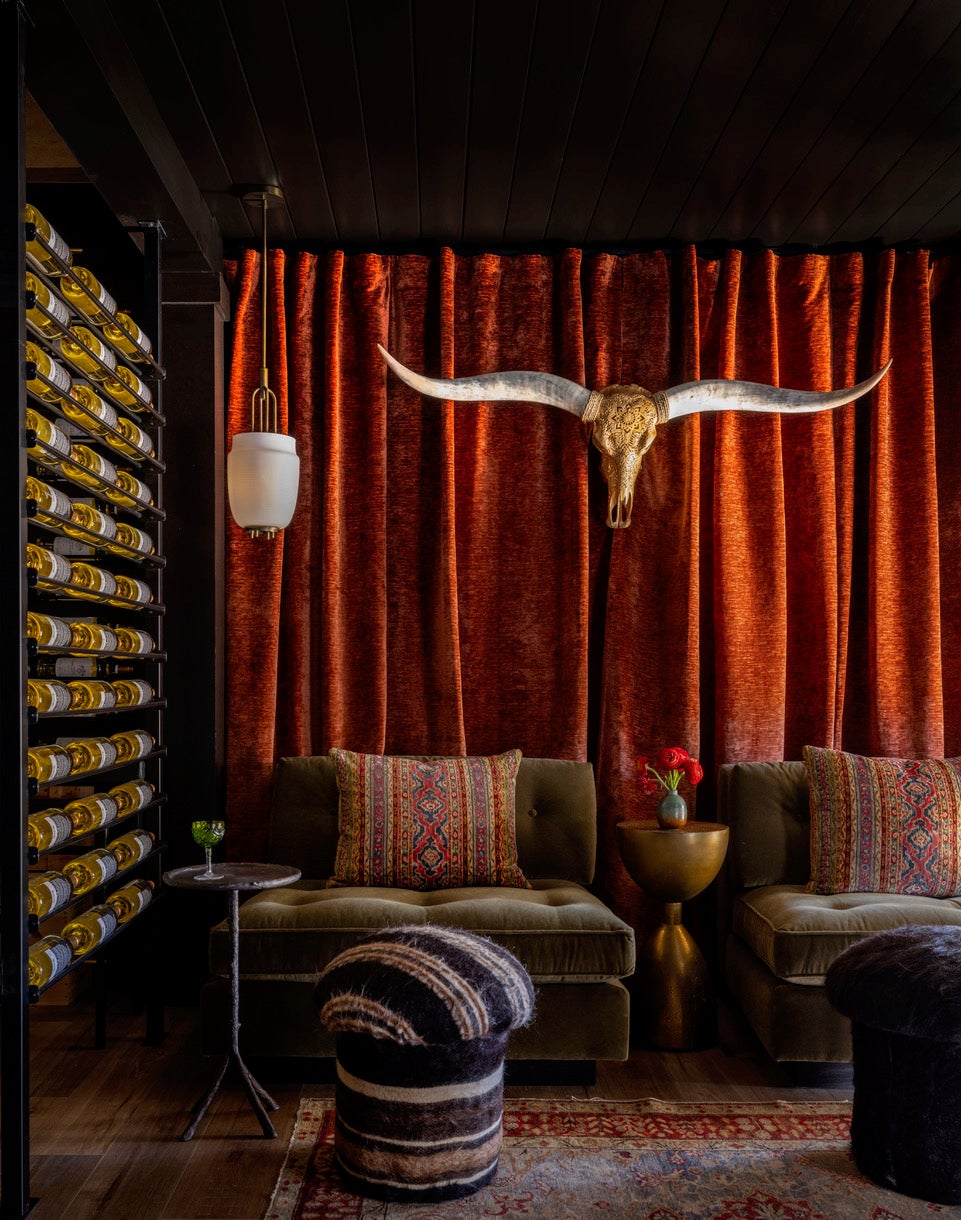 Mid-Century Modern Bar and Game Room