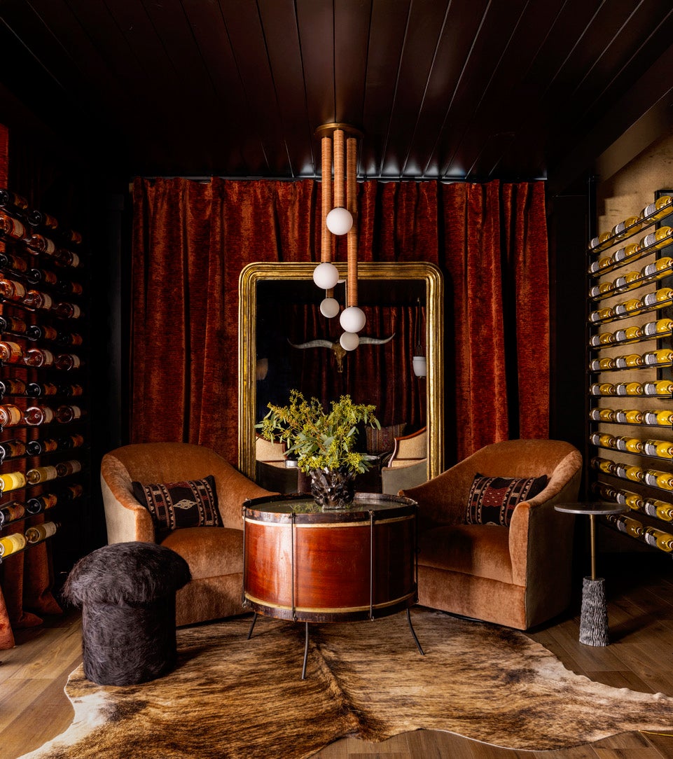 Mid-Century Modern Bar and Game Room