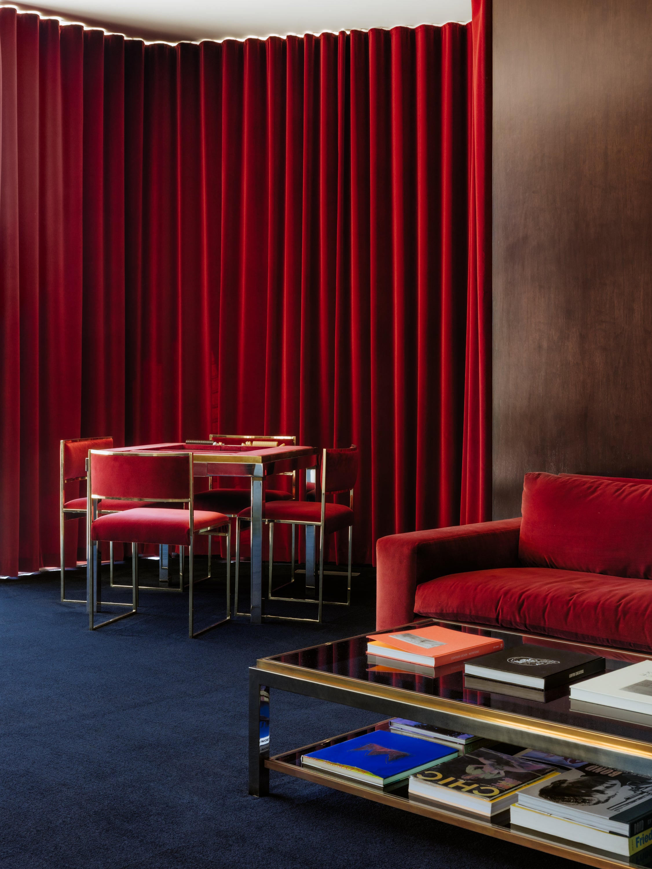 Mid-Century Modern Bar and Game Room