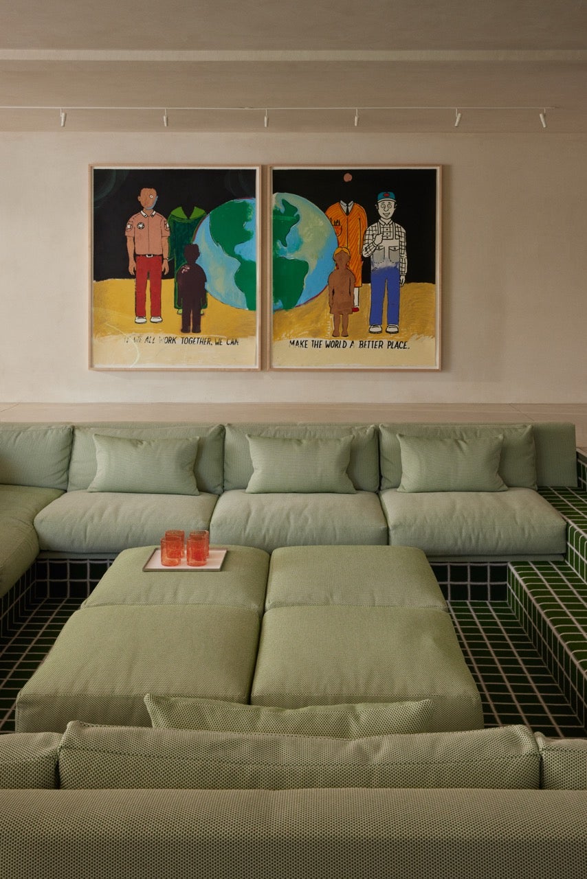 Beach Style Living Room