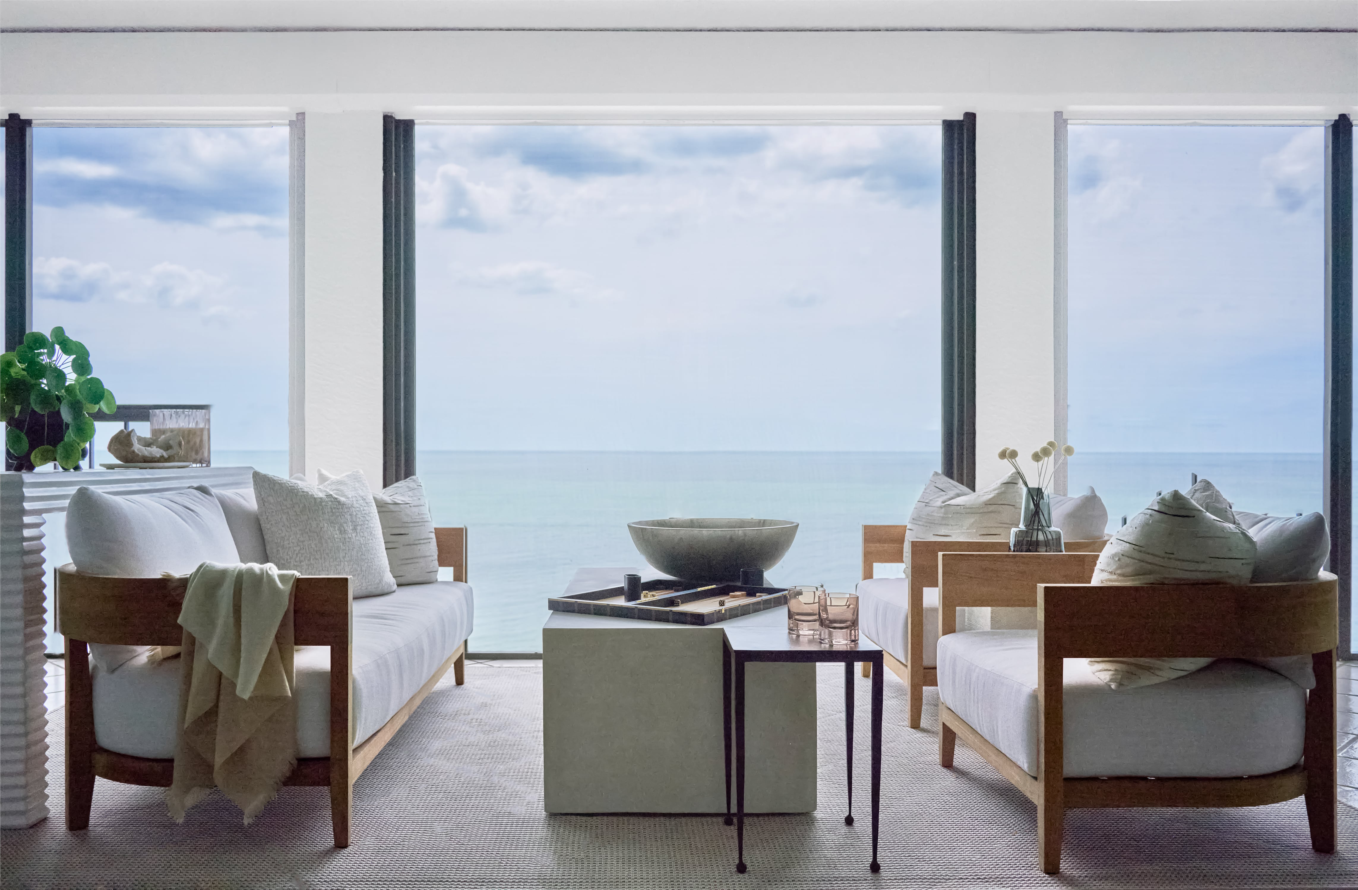 Beach Style Patio and Deck