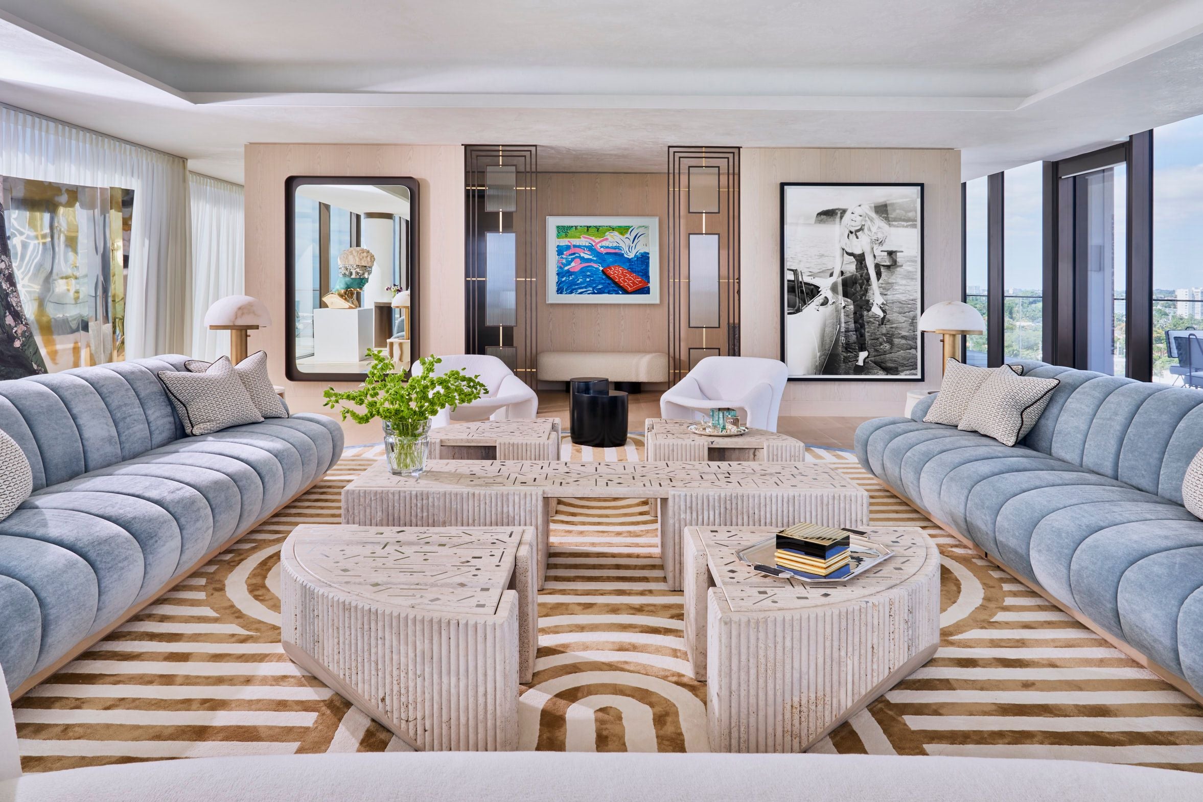 Art Deco Living Room