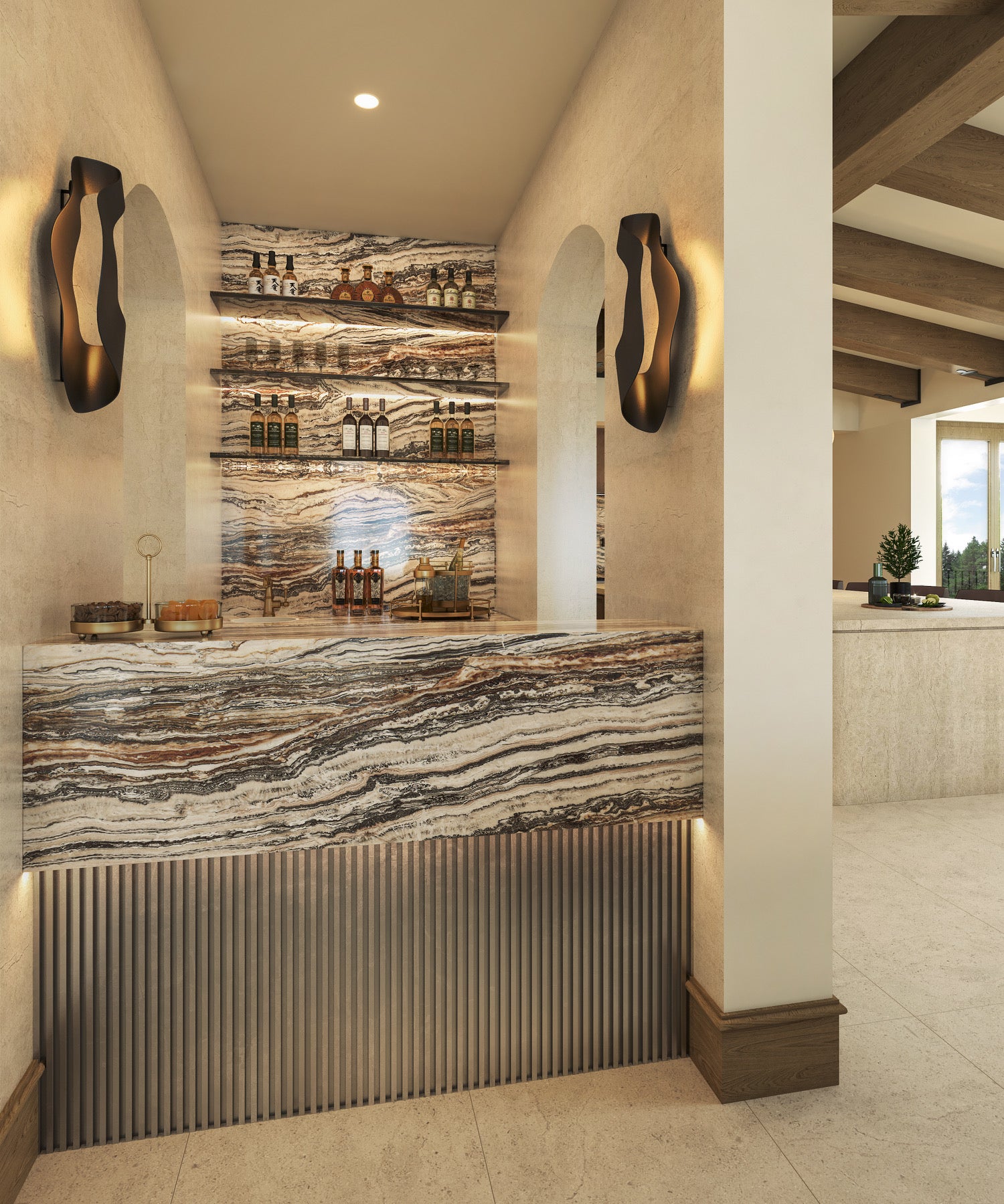 Modern Bar and Game Room