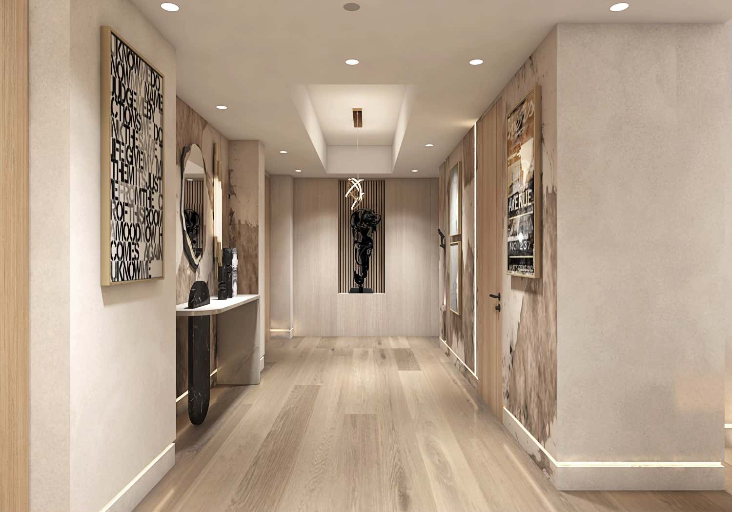 Entry and Hall by Rocha Design Studio | 1stDibs