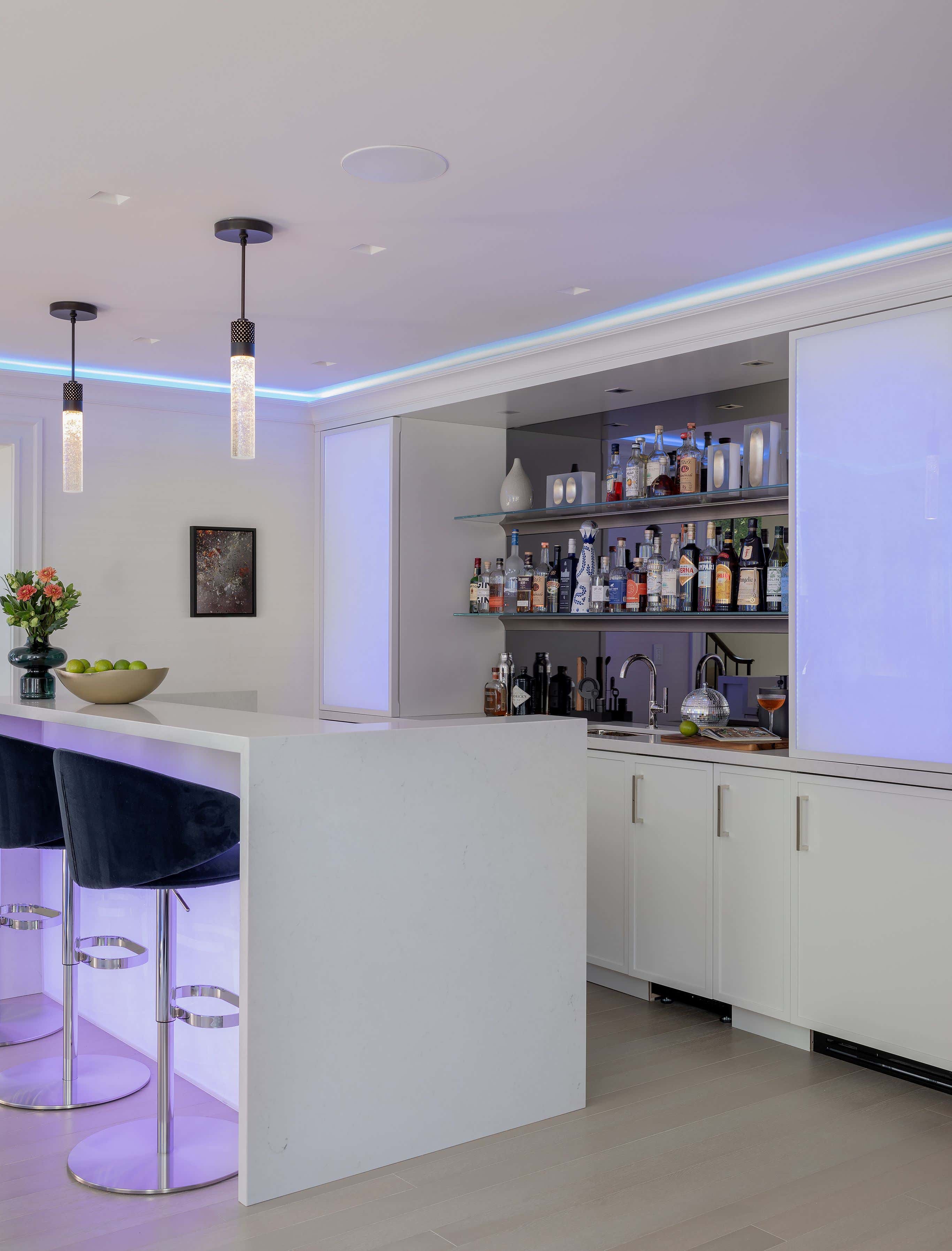 Bar and Game Room by Elms Interior Design | 1stDibs