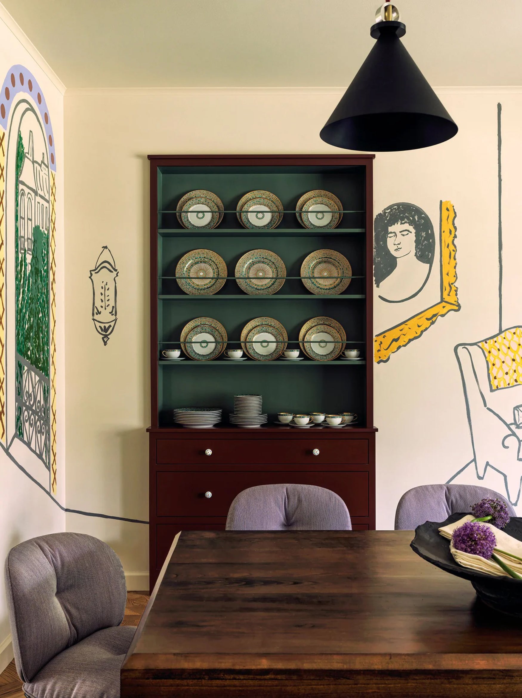 Transitional Dining Room