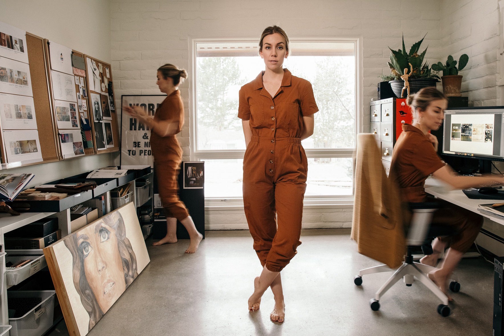 Mid-Century Modern Office and Study