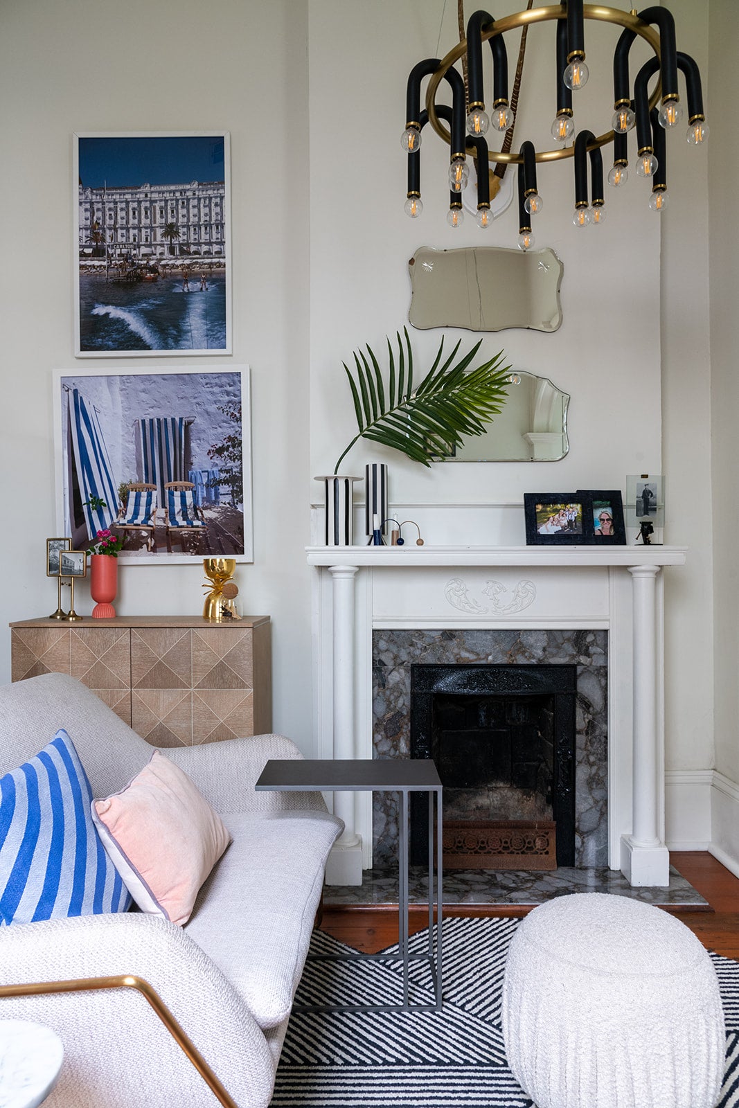 Transitional Living Room