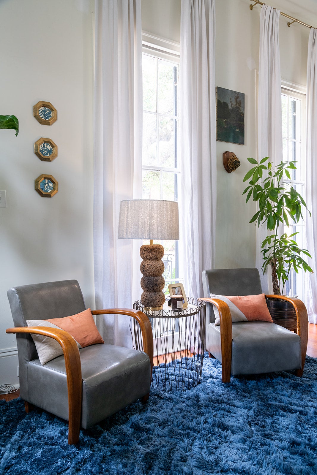 Transitional Living Room