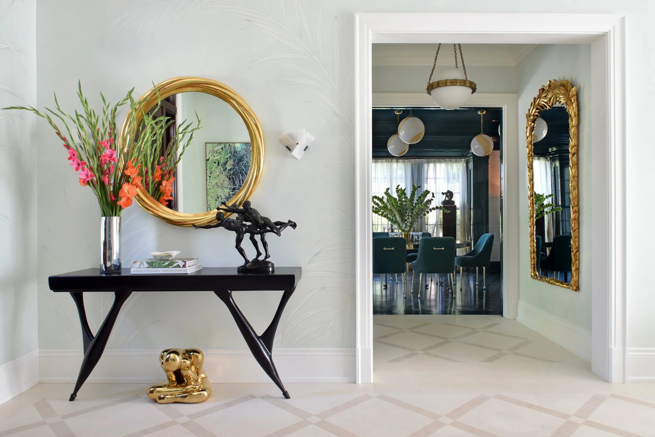 Eclectic Entry and Hall