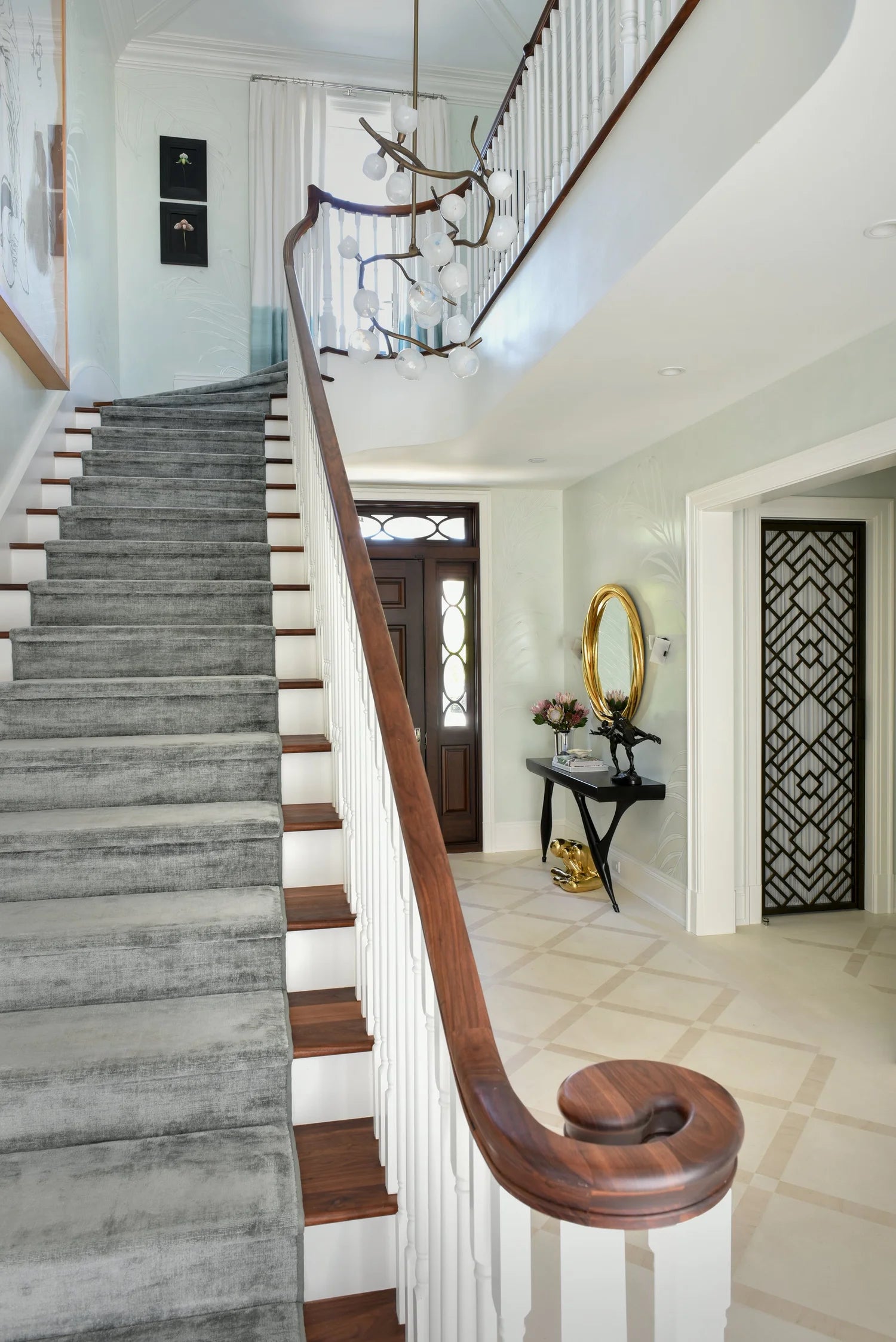 Eclectic Entry and Hall