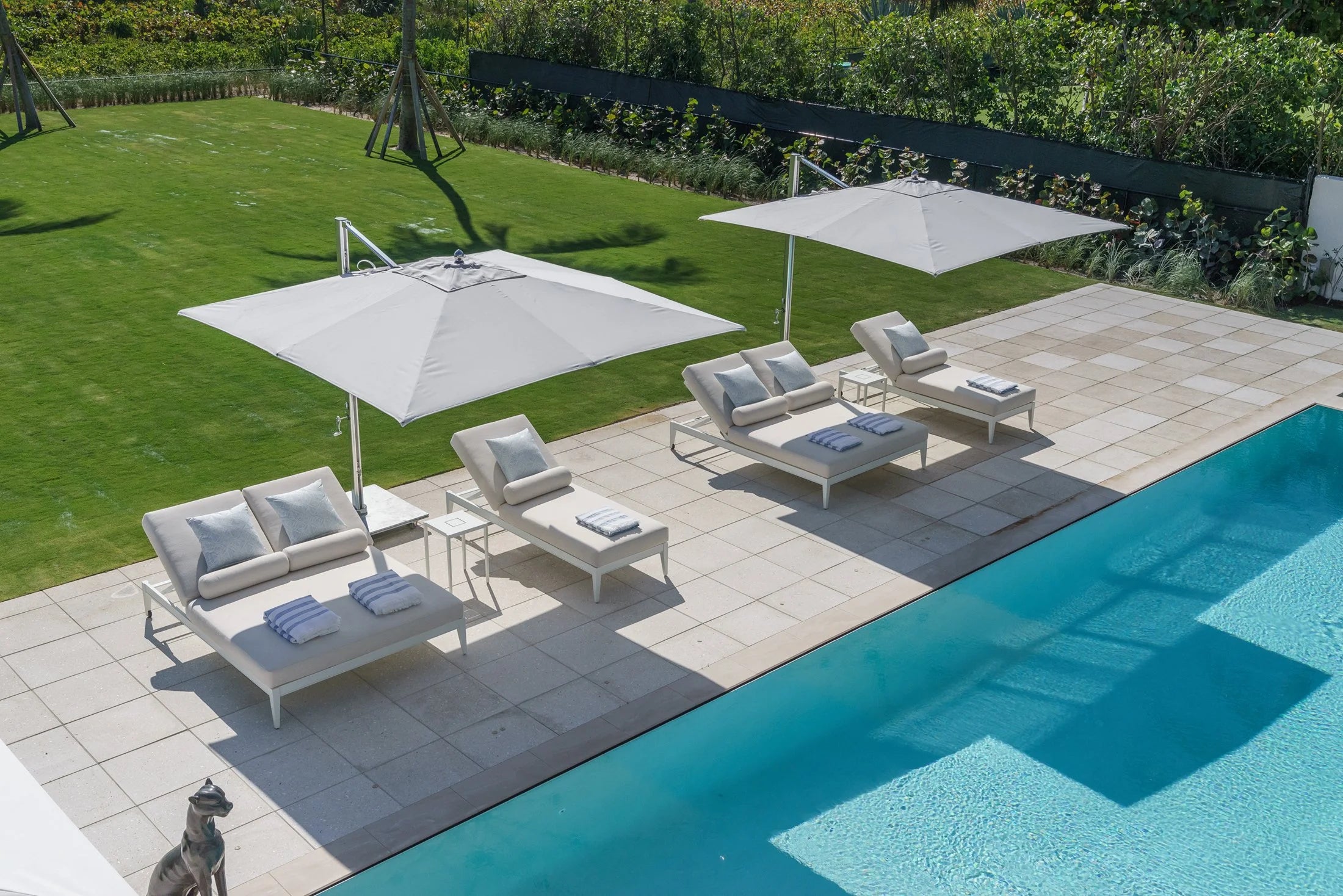 Contemporary Patio and Deck