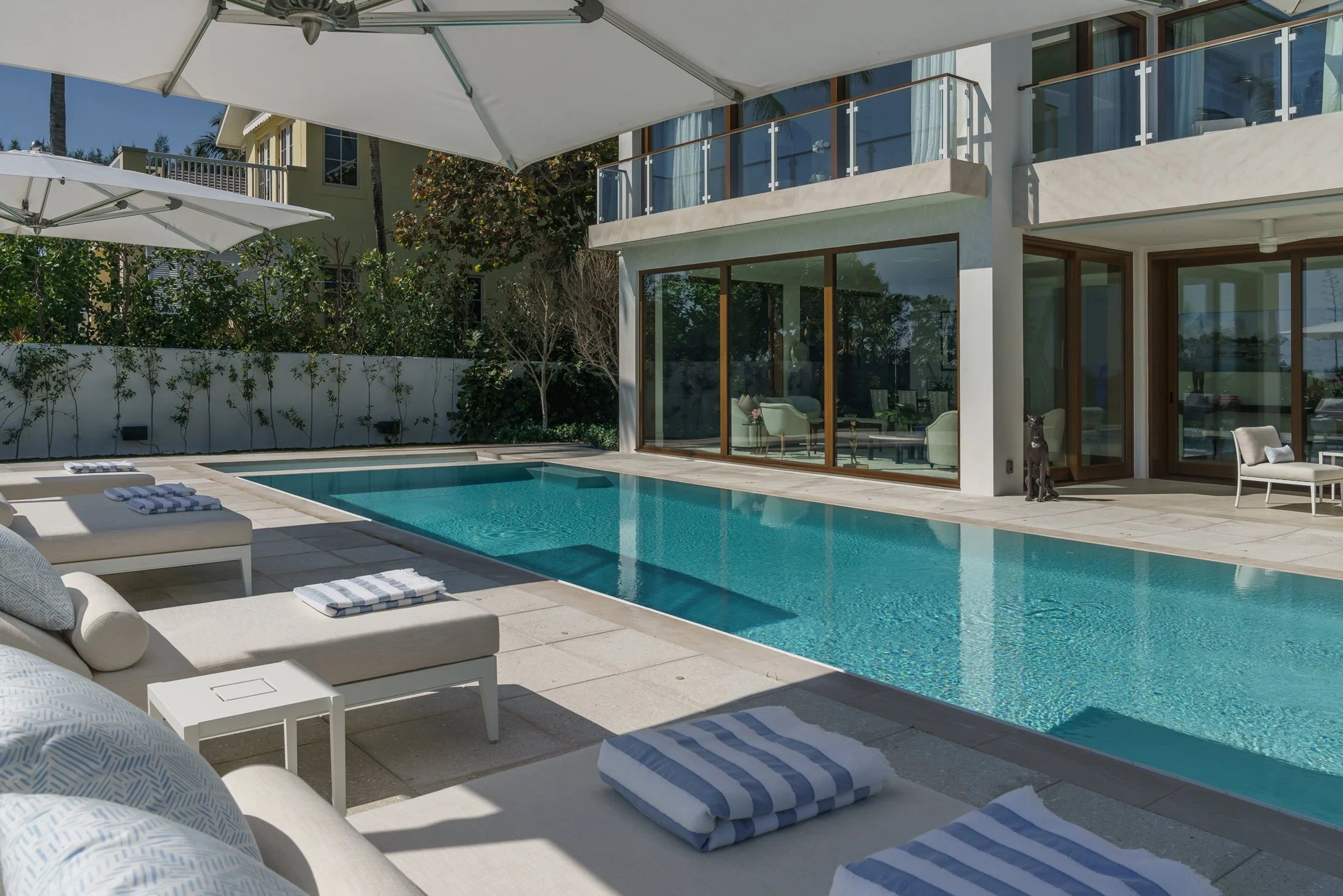 Contemporary Patio and Deck